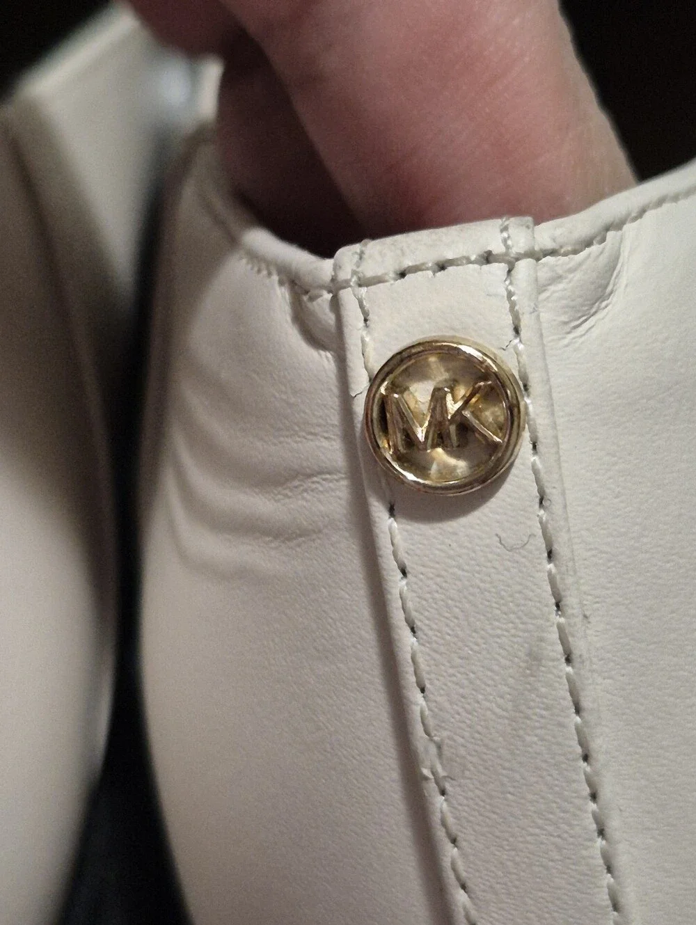 Michael Kors Beige Platform Rocco Loafers..Size:10M